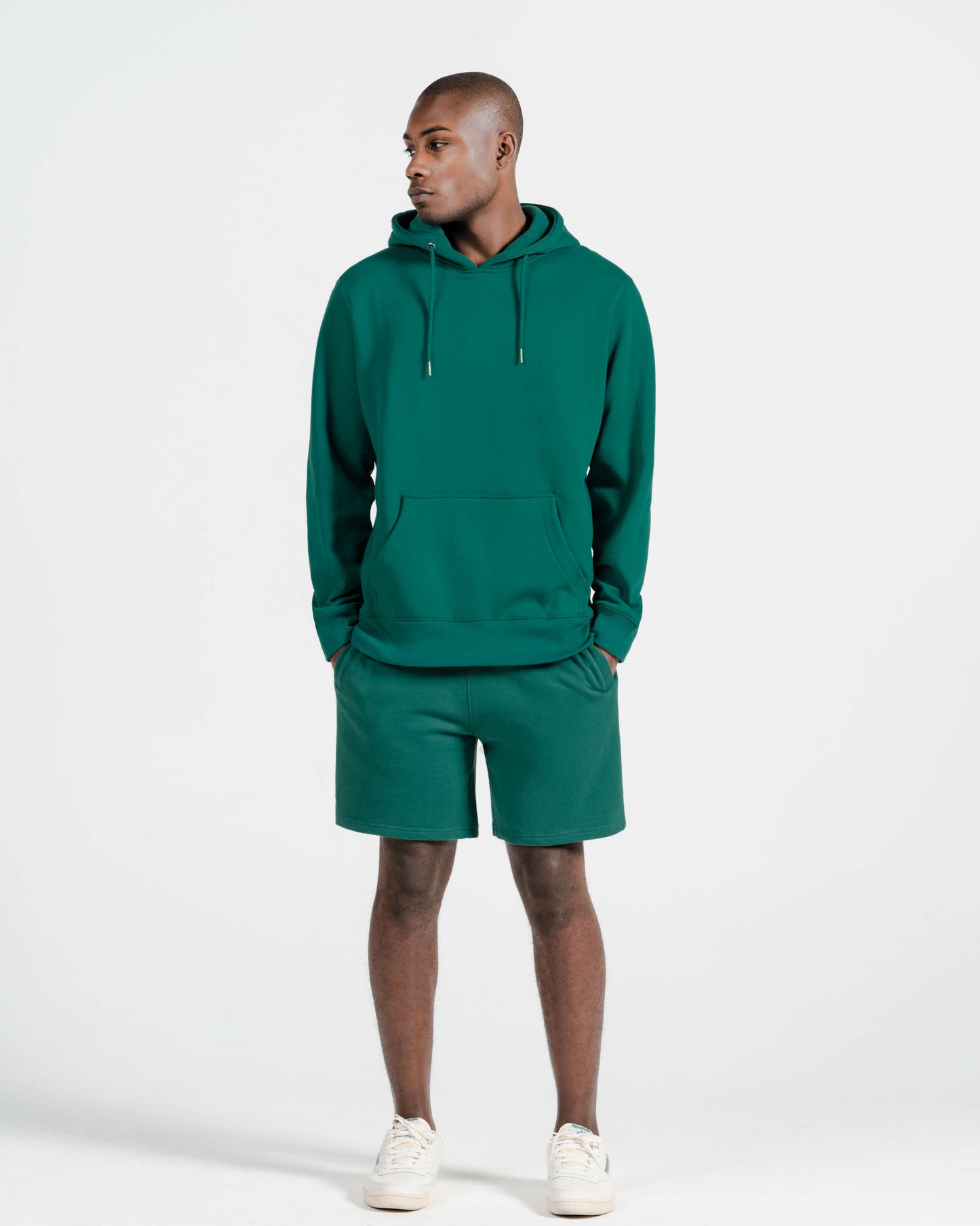 Seafoam Organic Cotton Sweatshorts