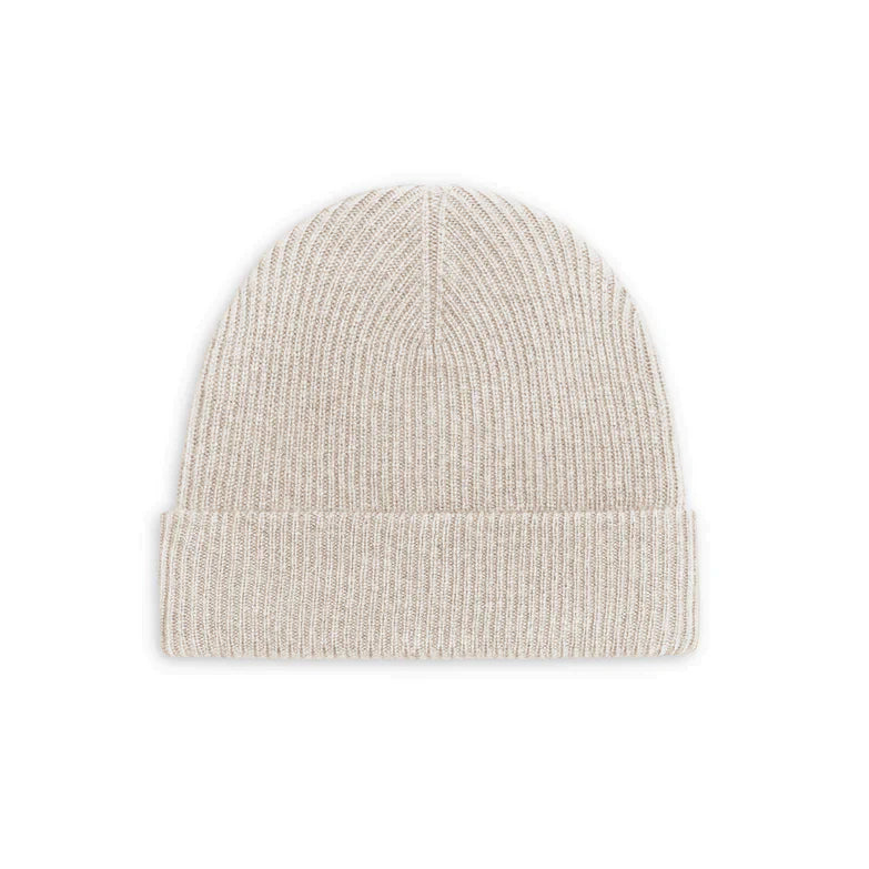 Navy Cashmere Wool Beanie