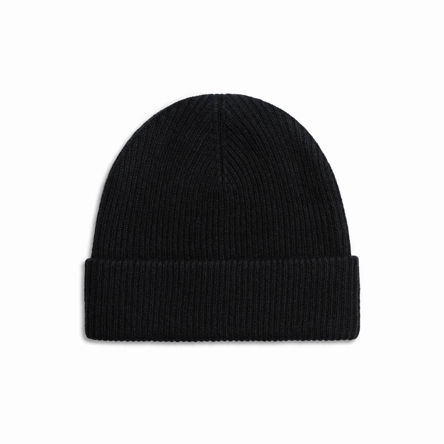 Navy Cashmere Wool Beanie