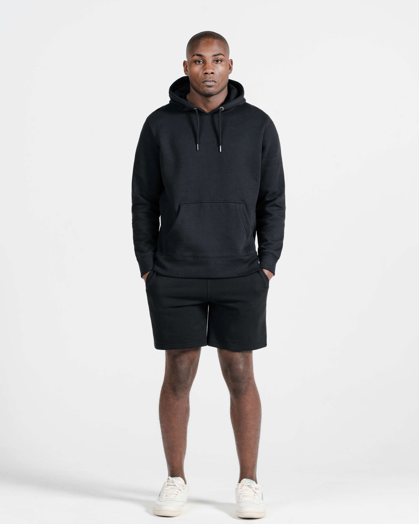 Black Organic Cotton Sweatshorts