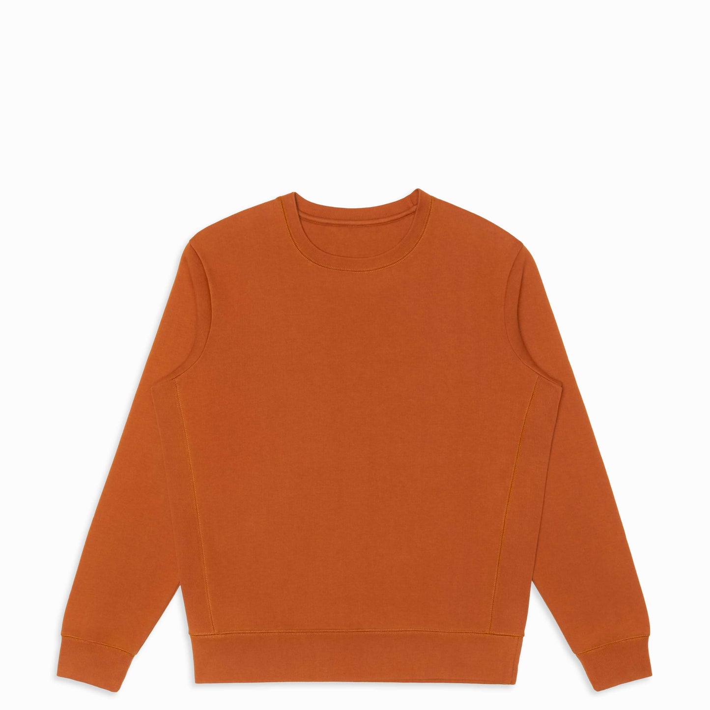 Primary Red Organic Cotton Crewneck Sweatshirt