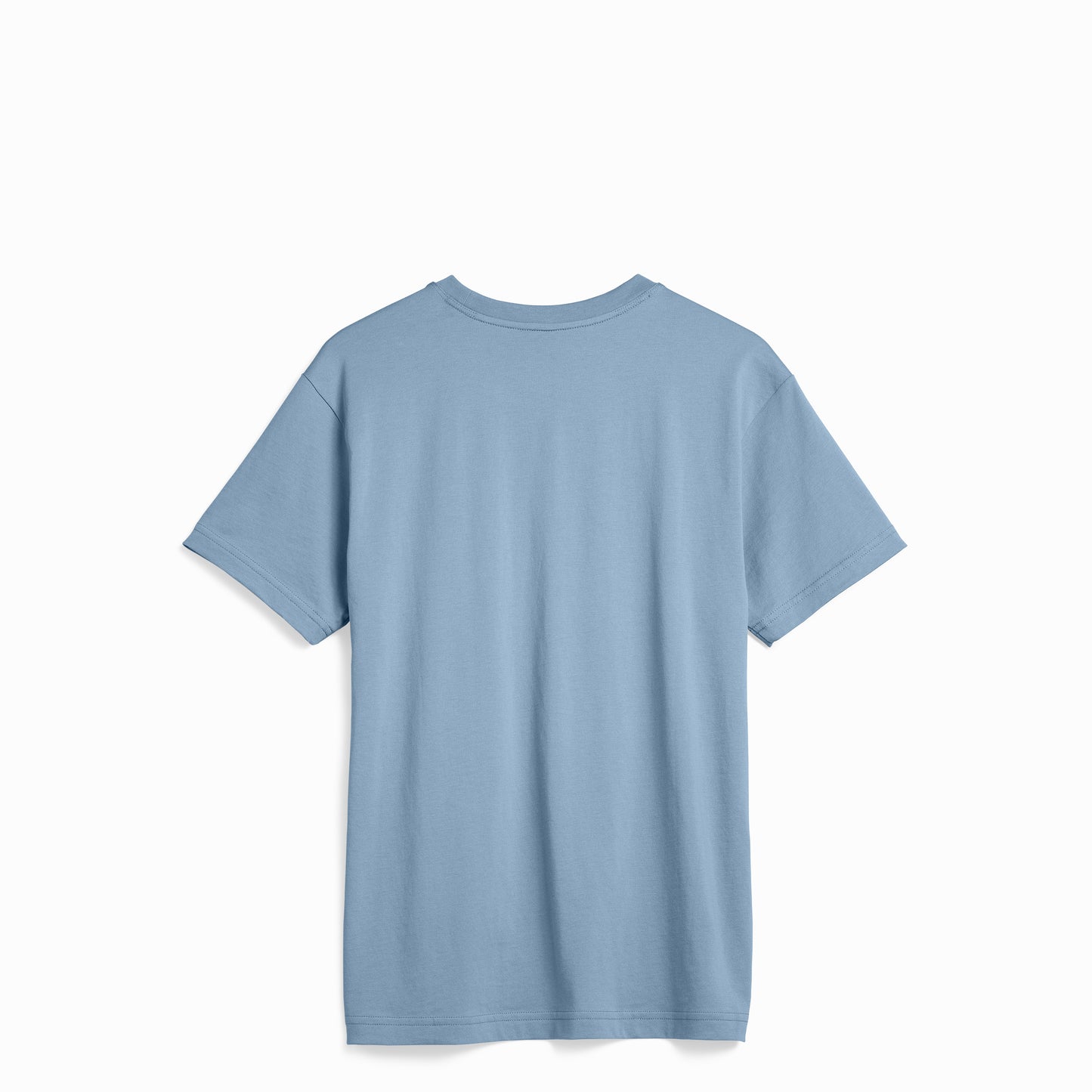 Cloudy Blue American Grown Supima® 100% Cotton 6oz T-Shirt