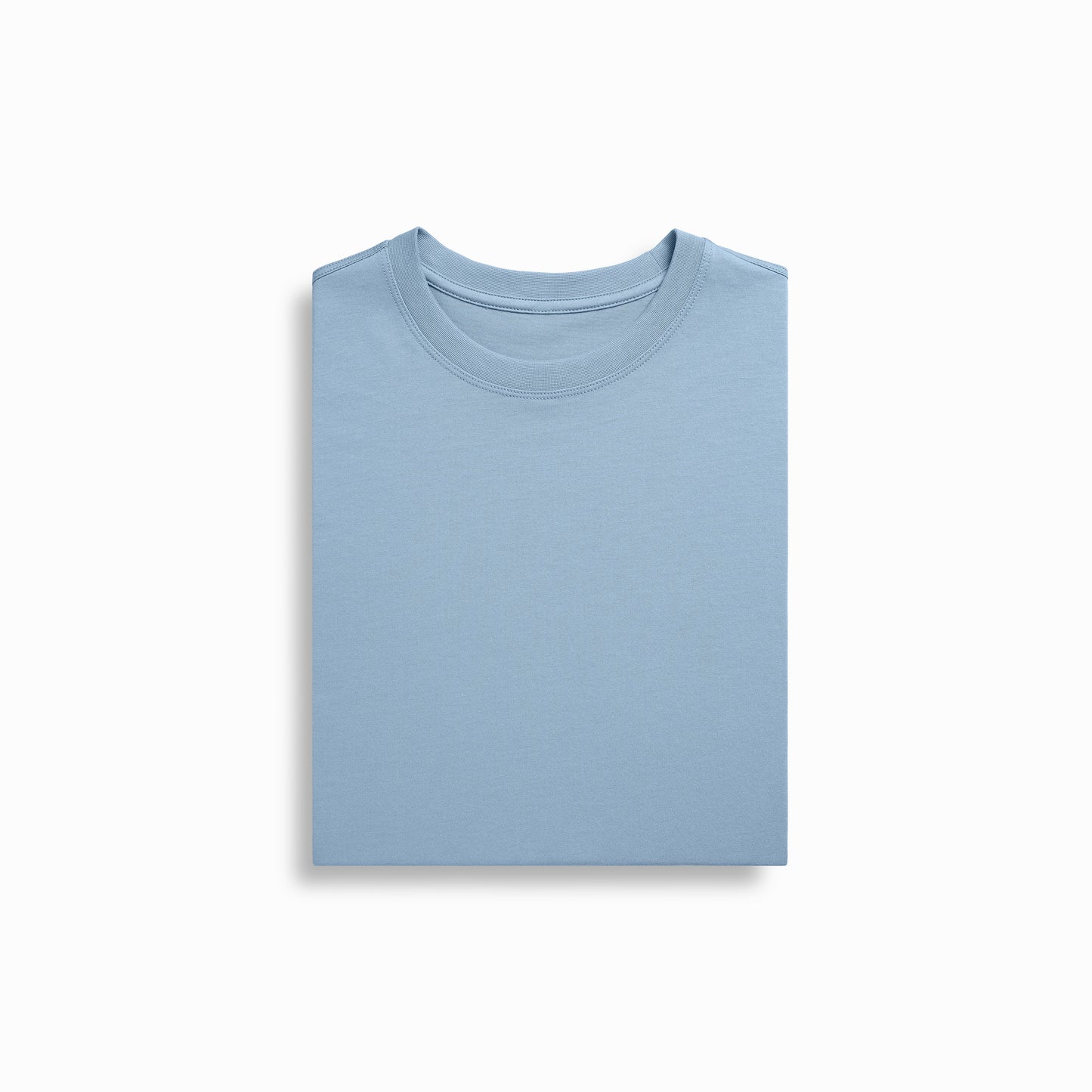 Cloudy Blue American Grown Supima® 100% Cotton 6oz T-Shirt