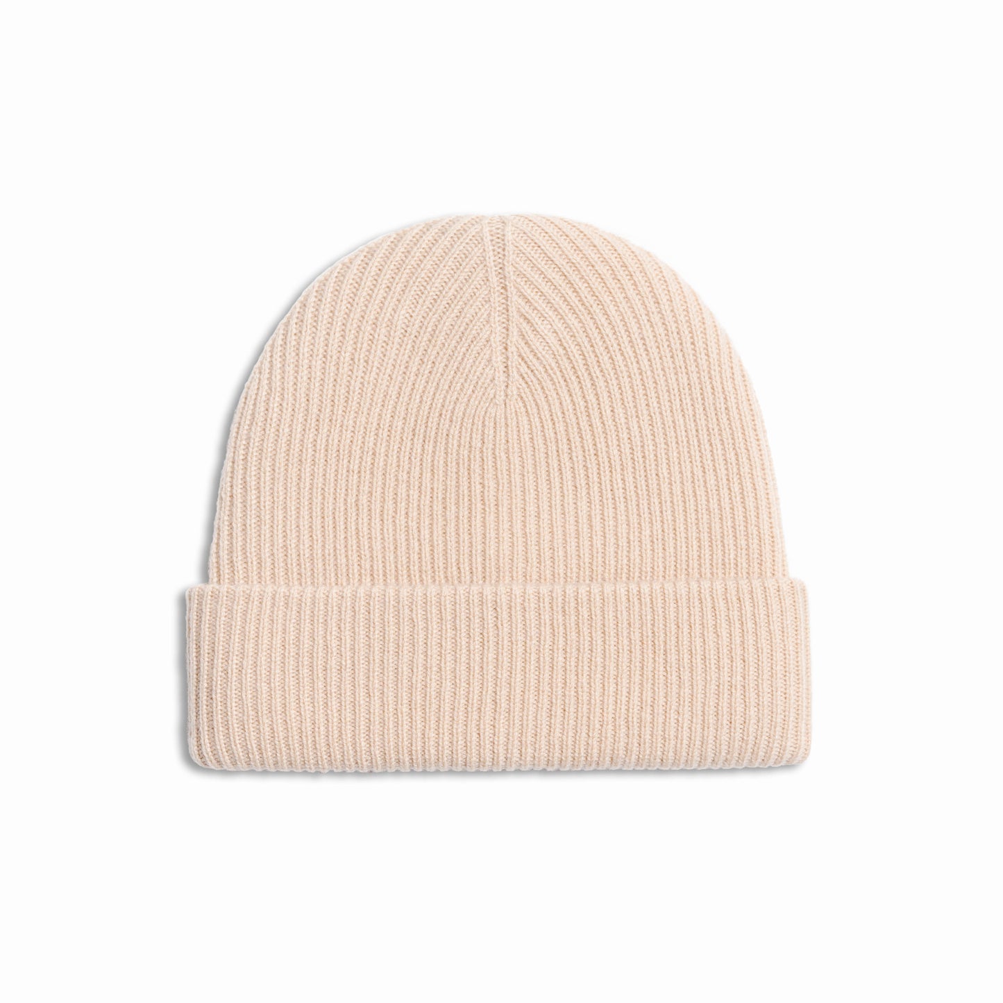 Navy Cashmere Wool Beanie