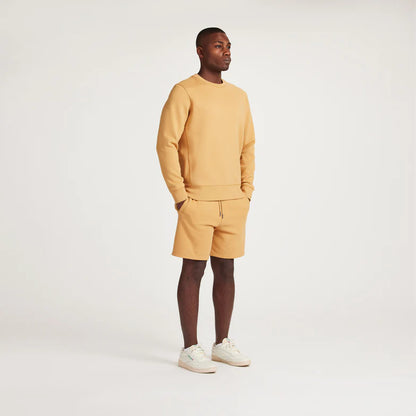 Camel Organic Cotton Crewneck Sweatshirt