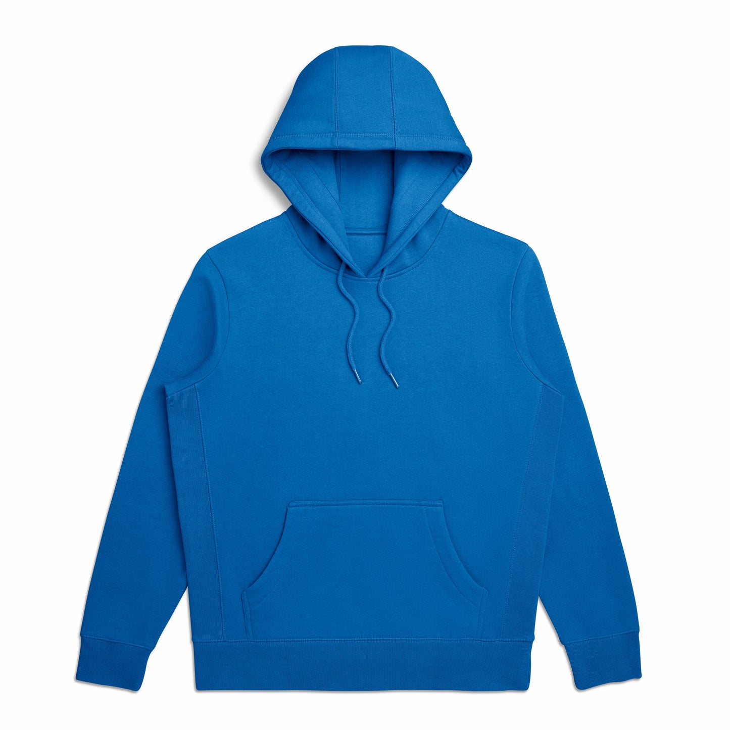 French Blue Organic Cotton Hooded Sweatshirt