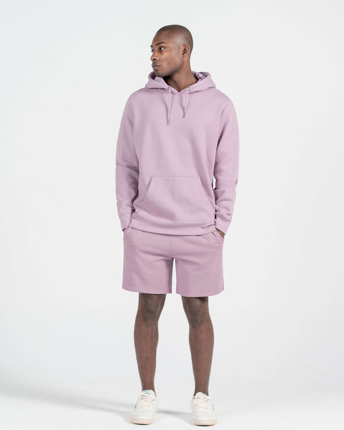 Lavender Organic Cotton Sweatshorts