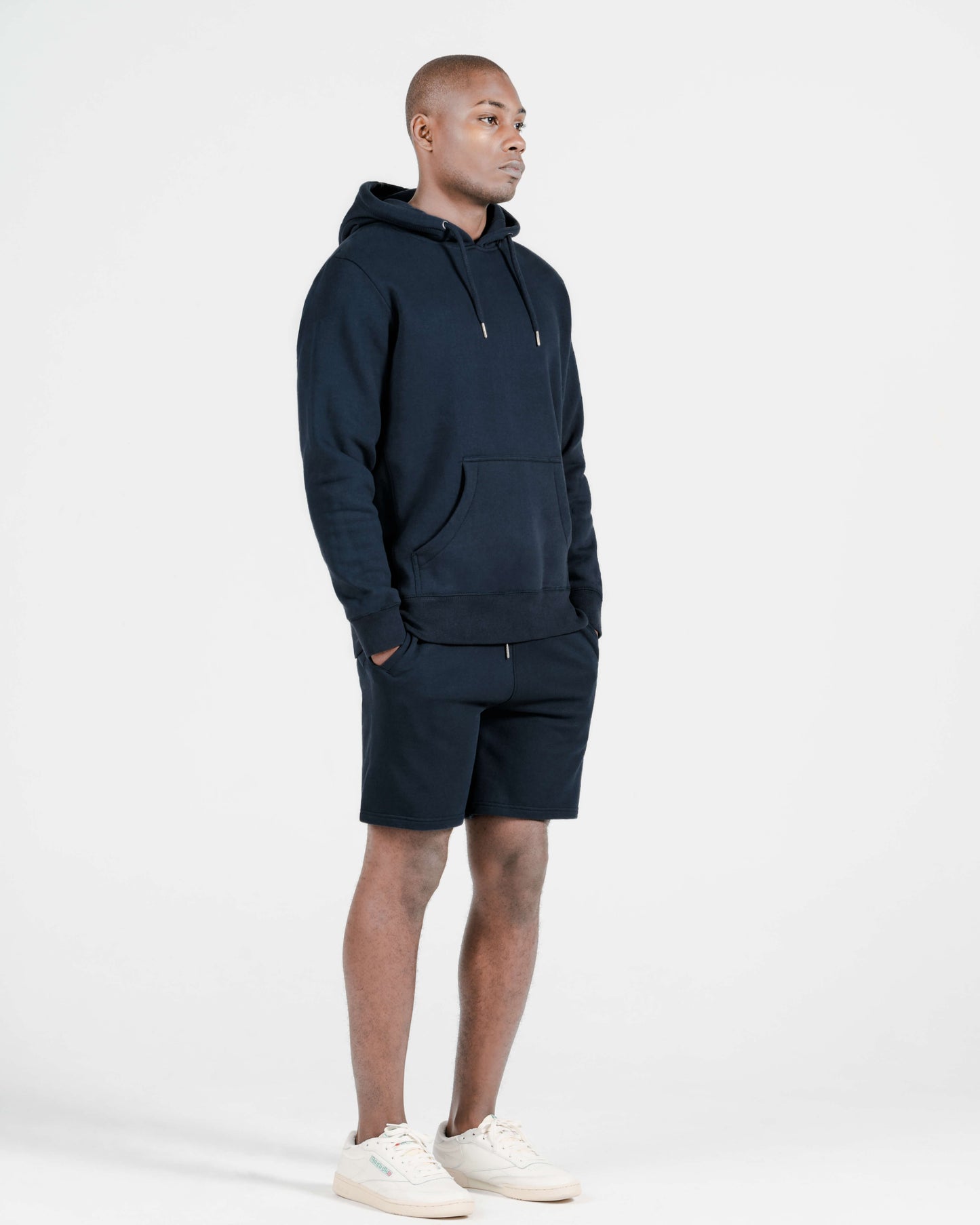 Ocean Navy Organic Cotton Sweatshorts