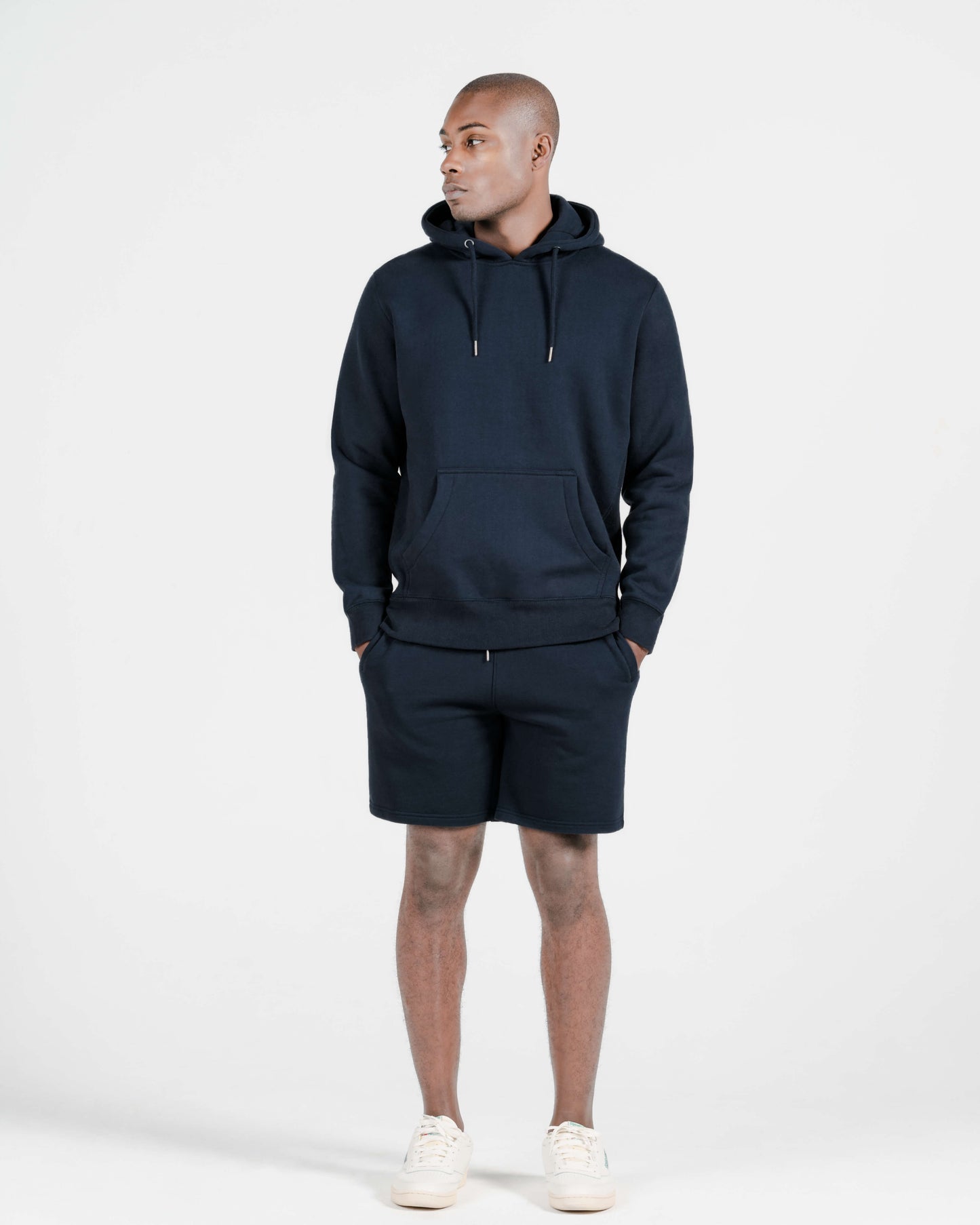 Ocean Navy Organic Cotton Sweatshorts