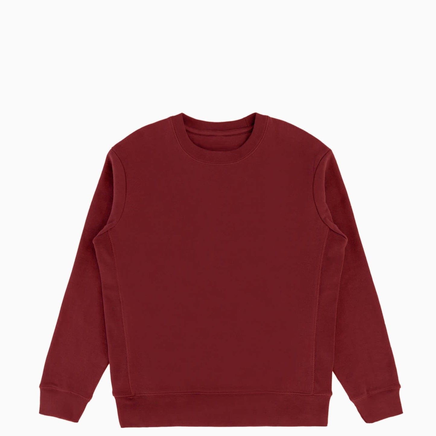 Primary Red Organic Cotton Crewneck Sweatshirt