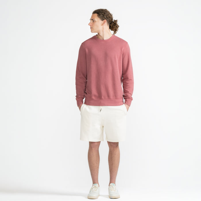 Sage Organic Cotton French Terry Crewneck Sweatshirt