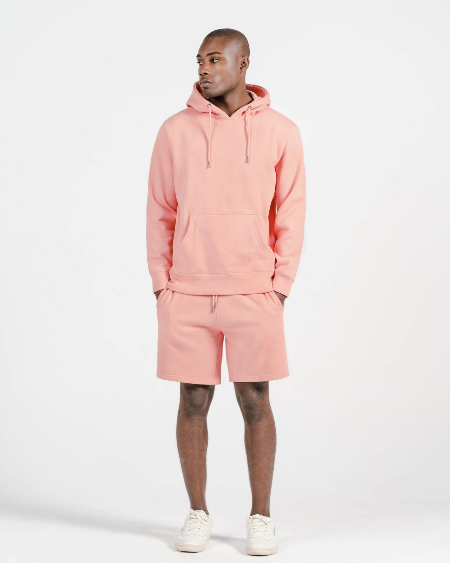 Salmon Organic Cotton Sweatshorts