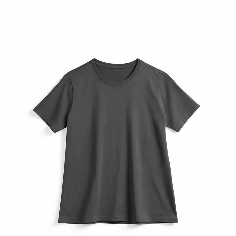 Women's Black American Grown Supima® Cotton T-Shirt