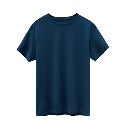 Cloudy Blue American Grown Supima® 100% Cotton 6oz T-Shirt