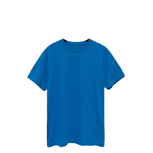 Cloudy Blue American Grown Supima® 100% Cotton 6oz T-Shirt